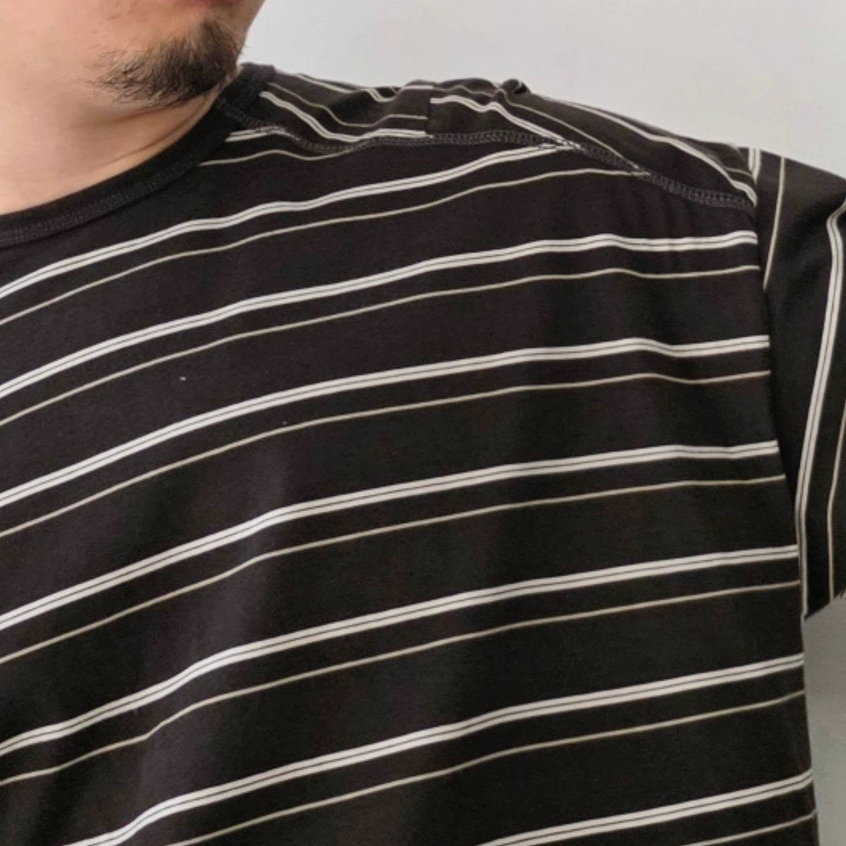 ANCELLM / Border LS T-Shirt (Black)