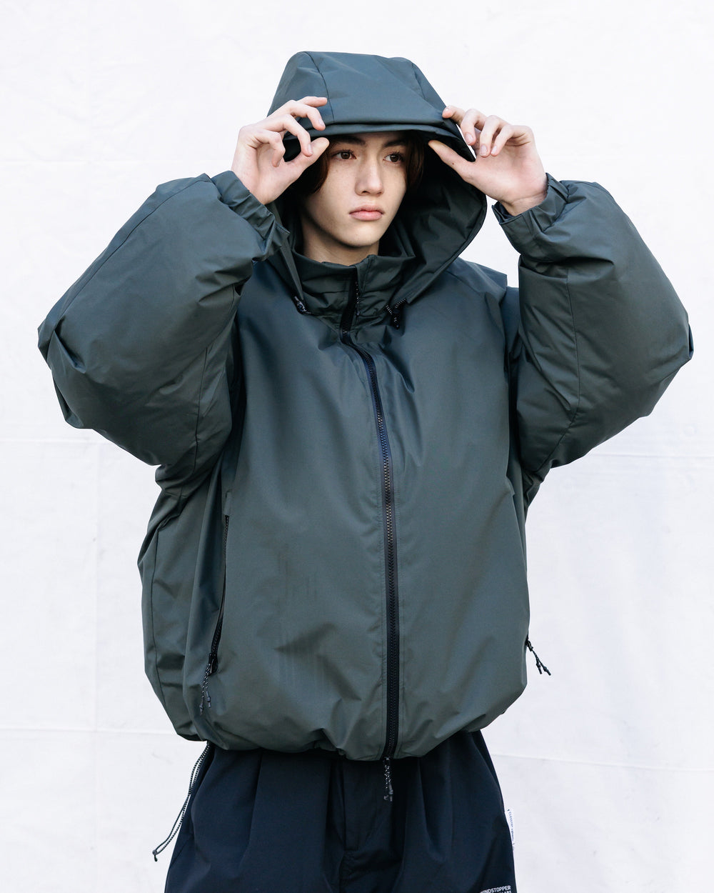 CLESSTE / +Phenix Windstopper ® By Gore-tex Labs City Happy Jacket (Asphalt Gray)