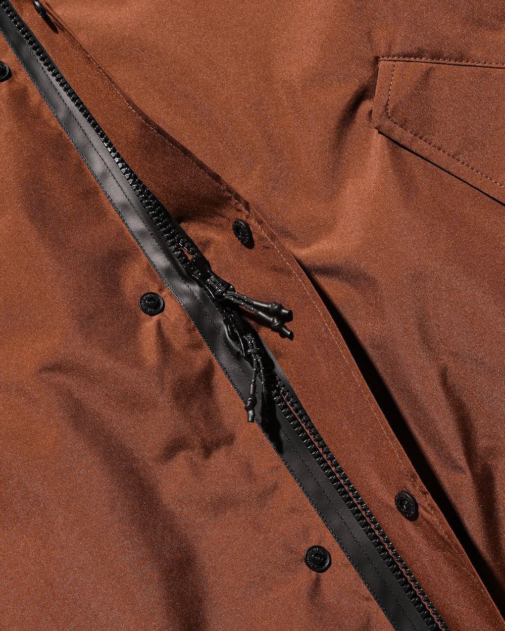 CLESSTE / +Phenix Windstopper ® By Gore-tex Labs City Fishtail Parka With Liner Jacket (Chocolate Brown)