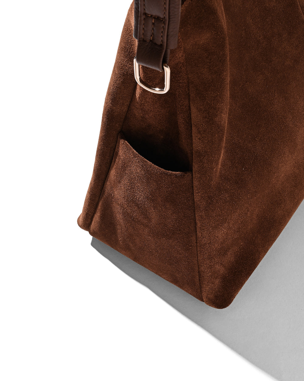 CLESSTE / Suede Nomad Bag (Brown)