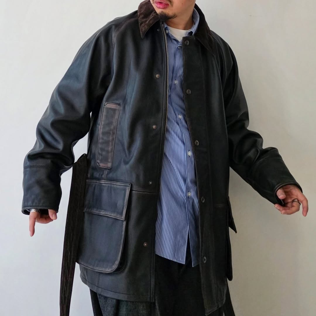 SABY / Horse Riding Jacket (India Lamb Leather)