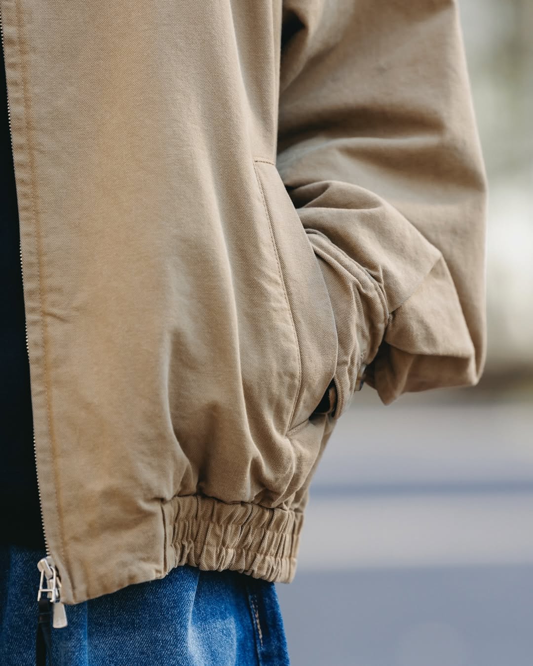 CLESSTE / Vintage Dyed Duck City Utility Jacket