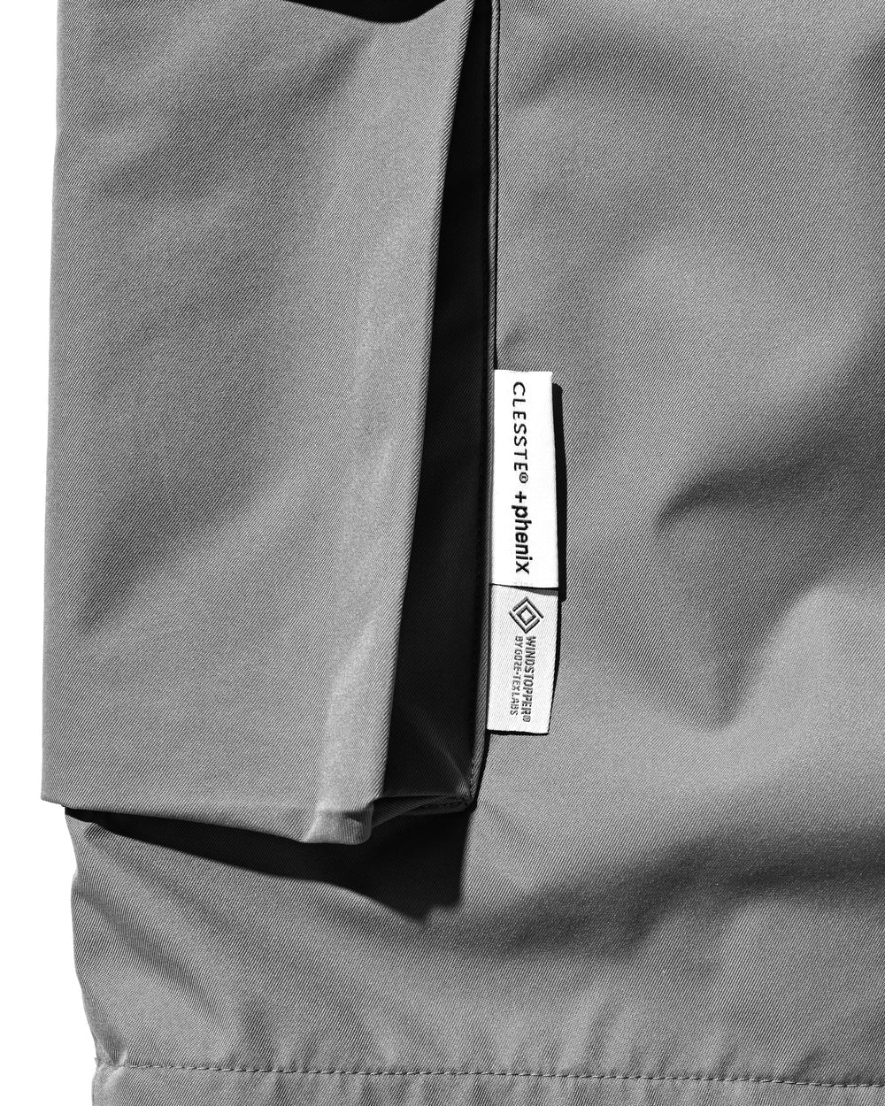 CLESSTE / +Phenix Windstopper ® By Gore-tex Labs City Military Half Pants (Charcoal Gray)