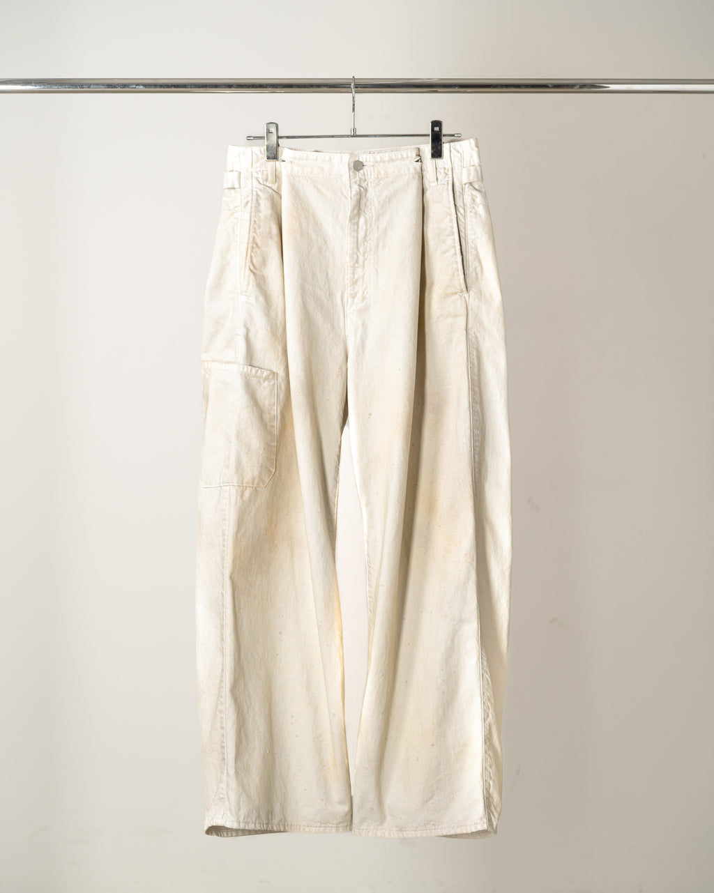 ANCELLM / Denim Painter Pants (G.White)