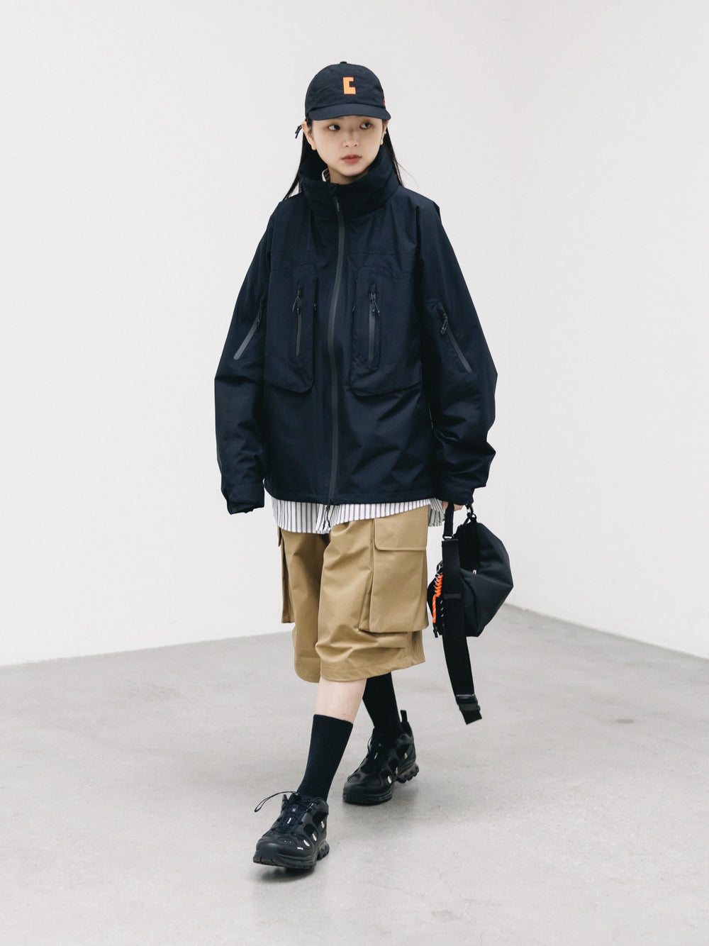 CLESSTE / +Phenix Windstopper ® By Gore-tex Labs City Military Half Pants 001 (Camel Beige)