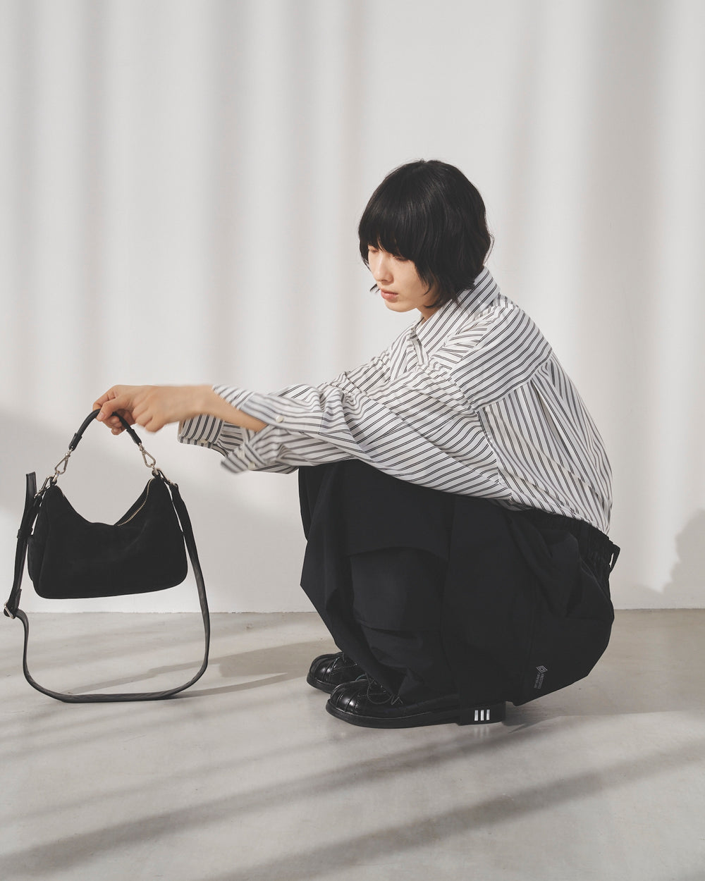 CLESSTE / Suede Day Off Mini (Black)