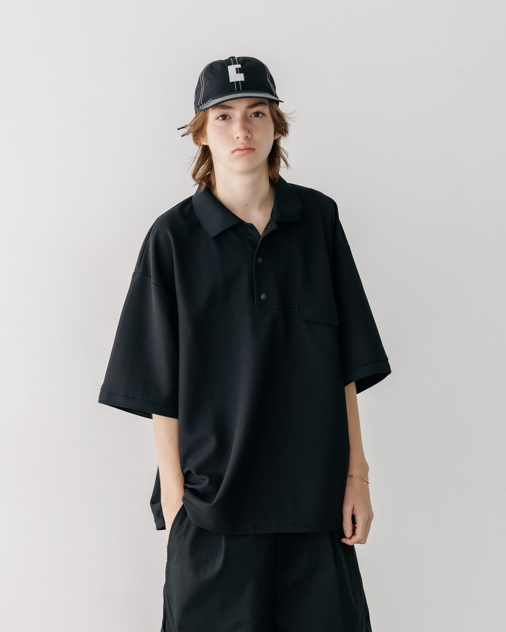 CLESSTE / 'C' Active City Cap 001 (Black x White)