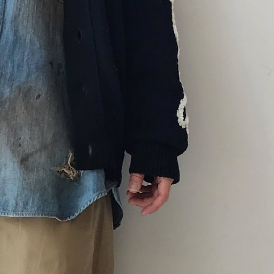 DISCOVERED / Skelton Mesh Knit