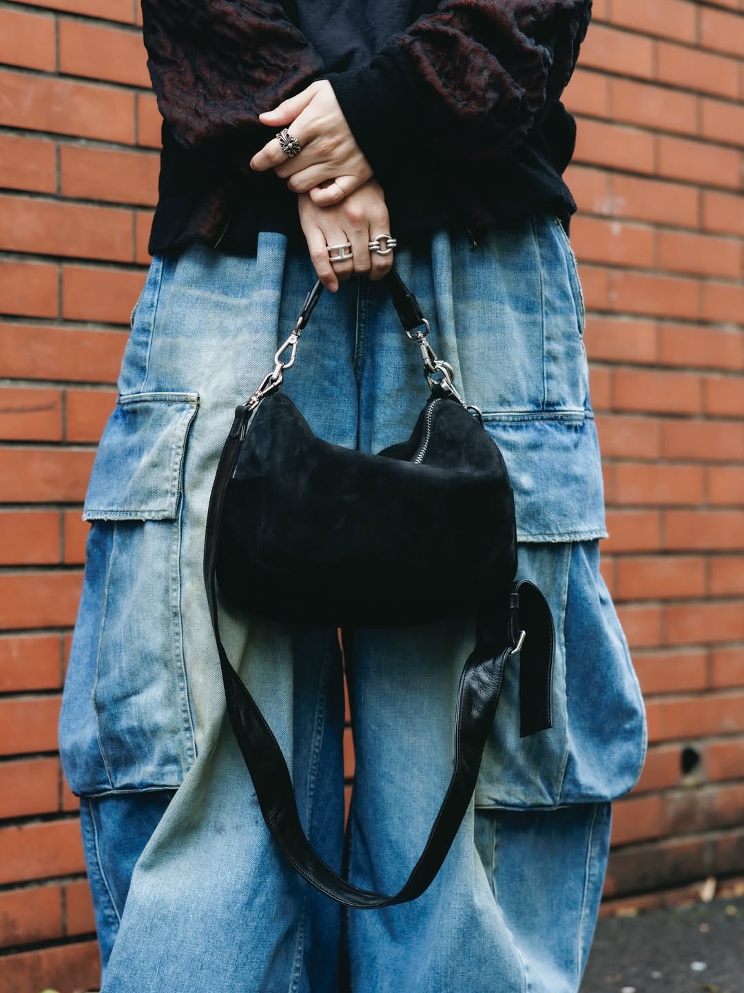 CLESSTE / Suede Day Off Mini (Black)