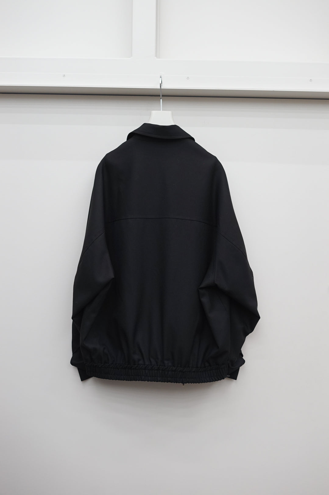 NONNOTTE / Draping Big Yoke Raglan Drizzler Jacket (Deep Black)