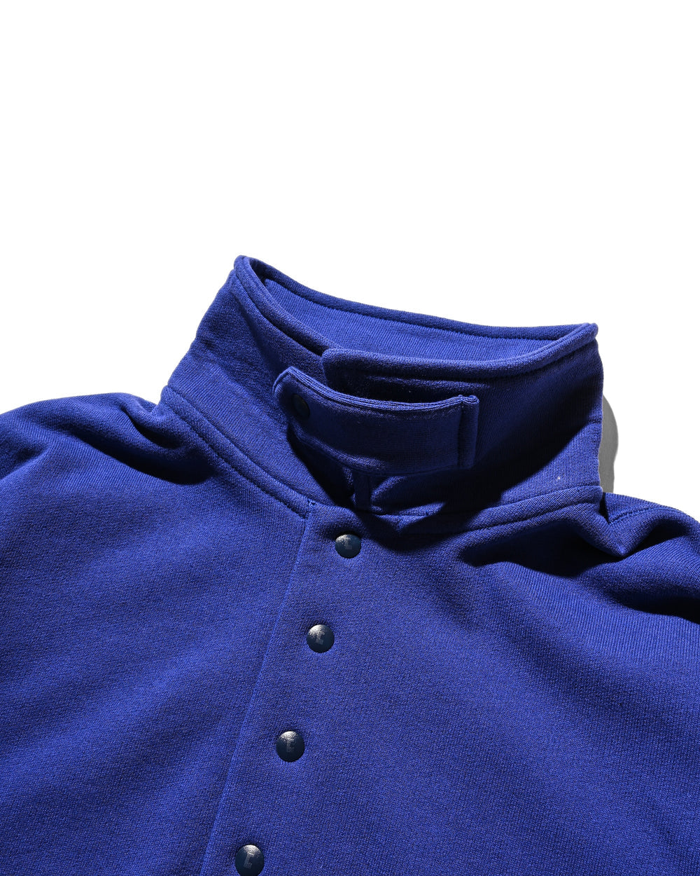 CLESSTE / Half Snap Sweat Shirt (Blue)