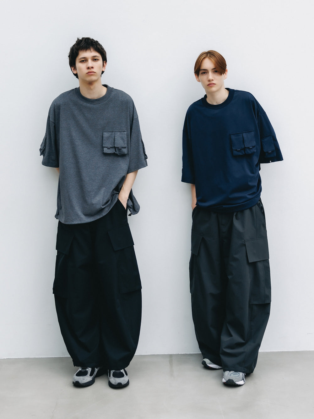 CLESSTE / Multi Pocket S/S T-Shirt (Gray)