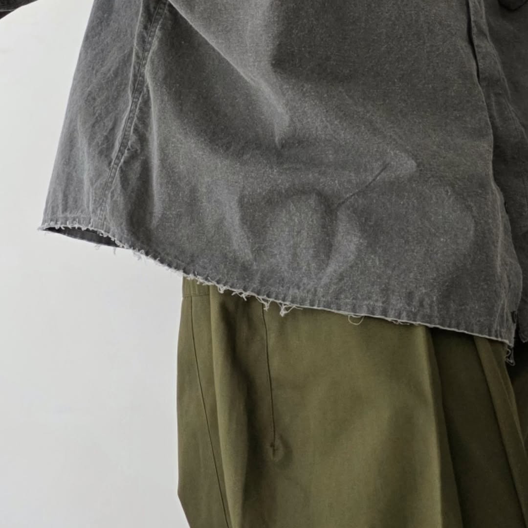 THE JEAN PIERRE / Signature 11XL Shirt (Broad)(Fade Blk)