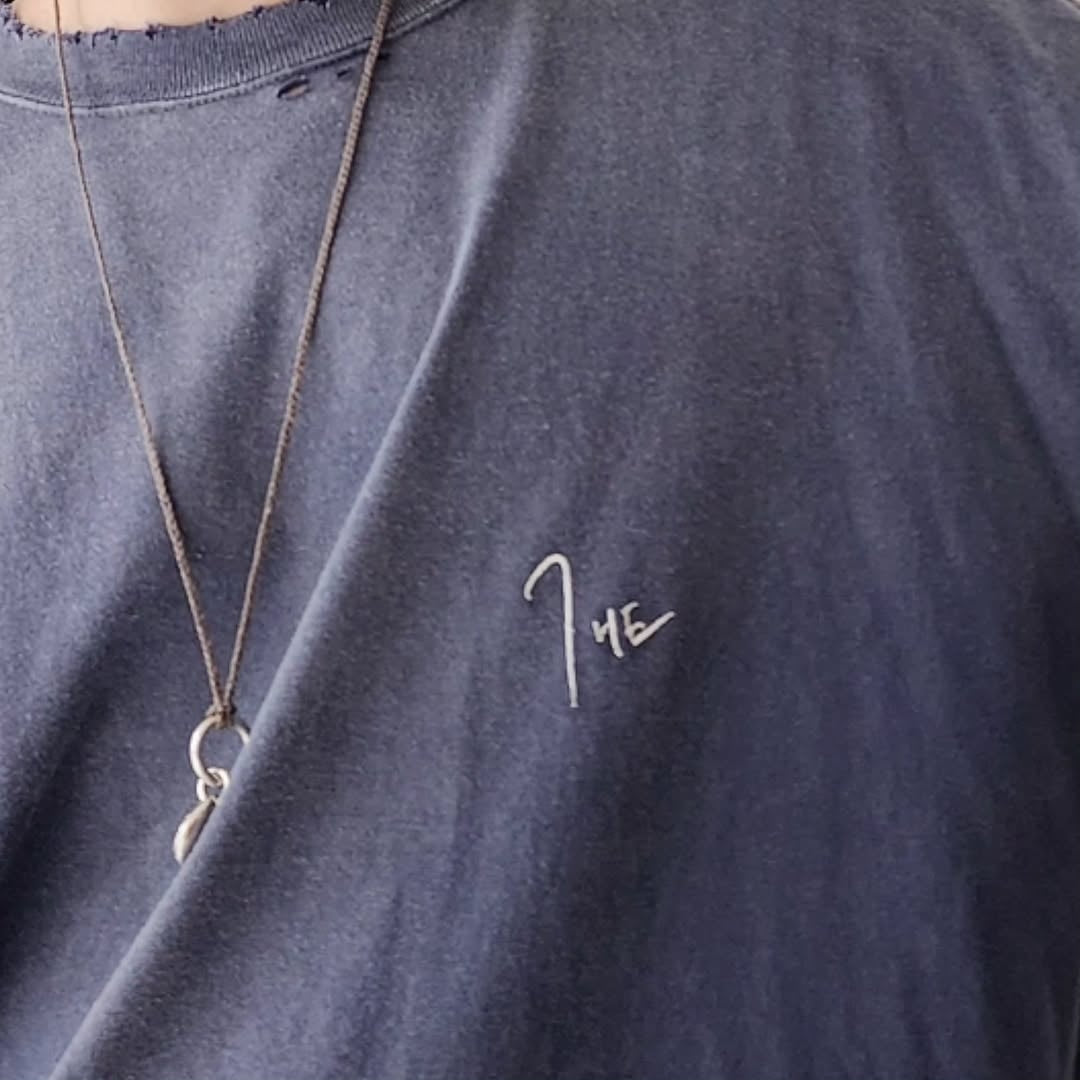 THE JEAN PIERRE / Signature Pigment Grunge Destroy SS Tee
