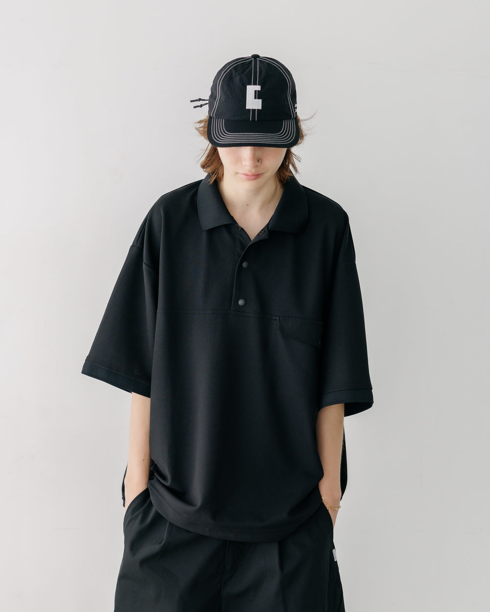 CLESSTE / 'C' Active City Cap 001 (Black x White)