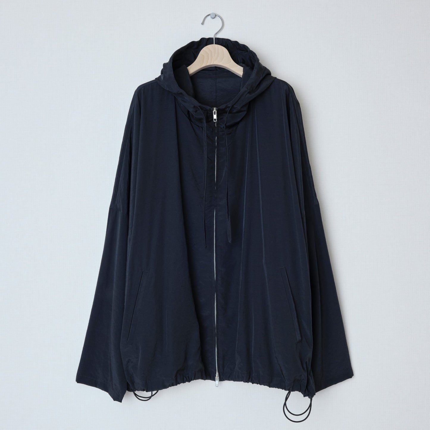 BLANC YM / Salt Shrink Cupro Snow Parka (Black)