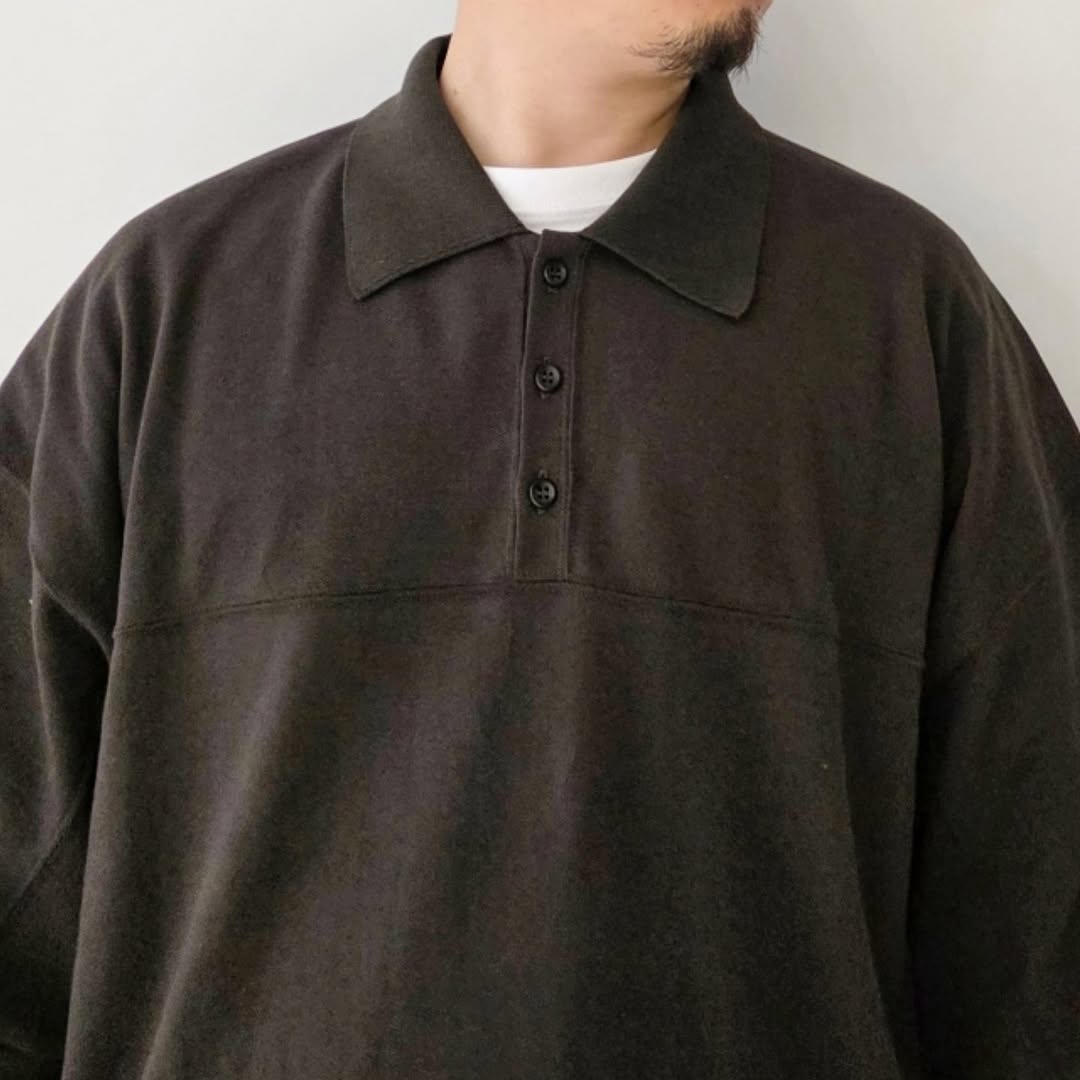 ANCELLM / Football S/S Polo (Brown)