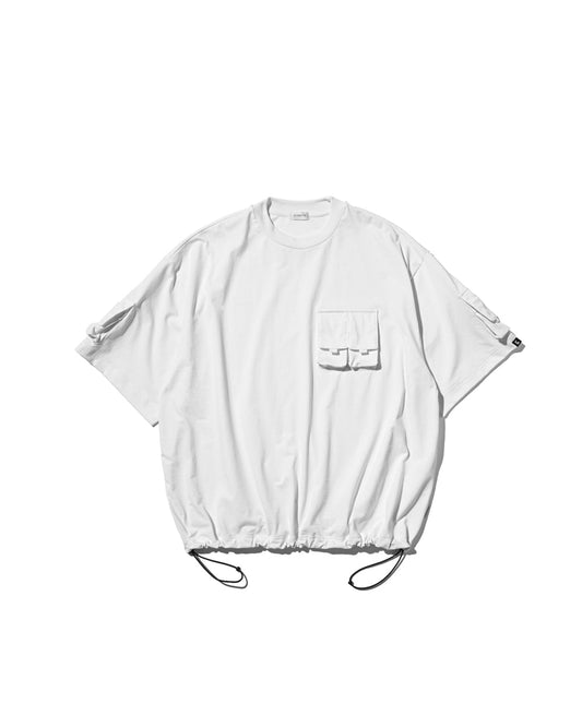 CLESSTE / Multi Pocket S/S T-Shirt (White)