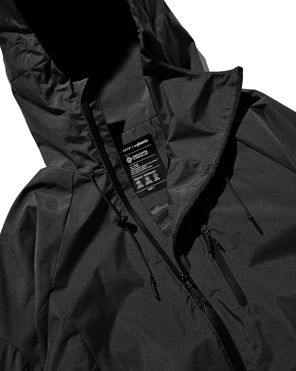 CLESSTE / +Phenix Windstopper ® By Gore-tex Labs City Mountain Jacket (Black)
