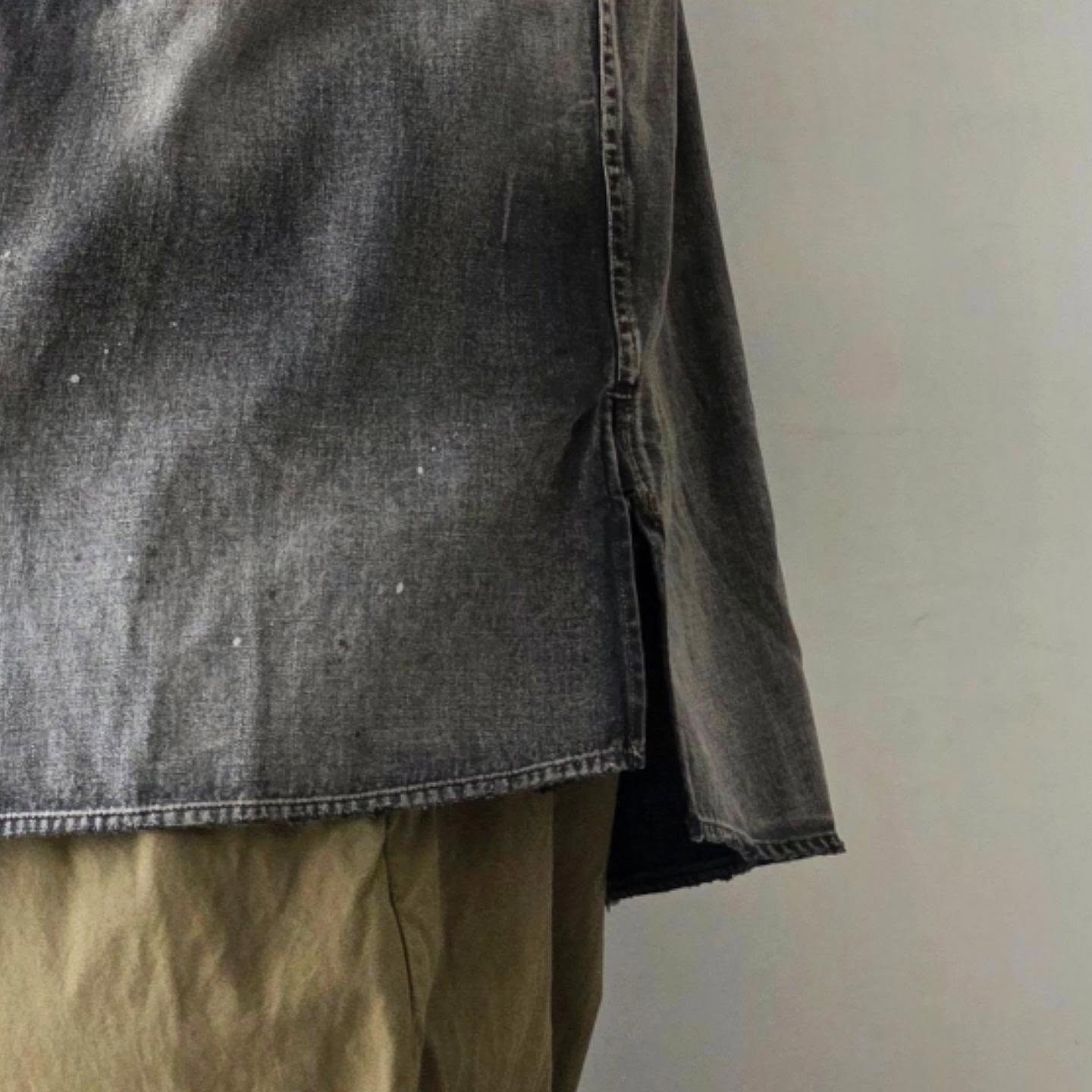 ANCELLM / L.T Oz Denim Shirt (Black)