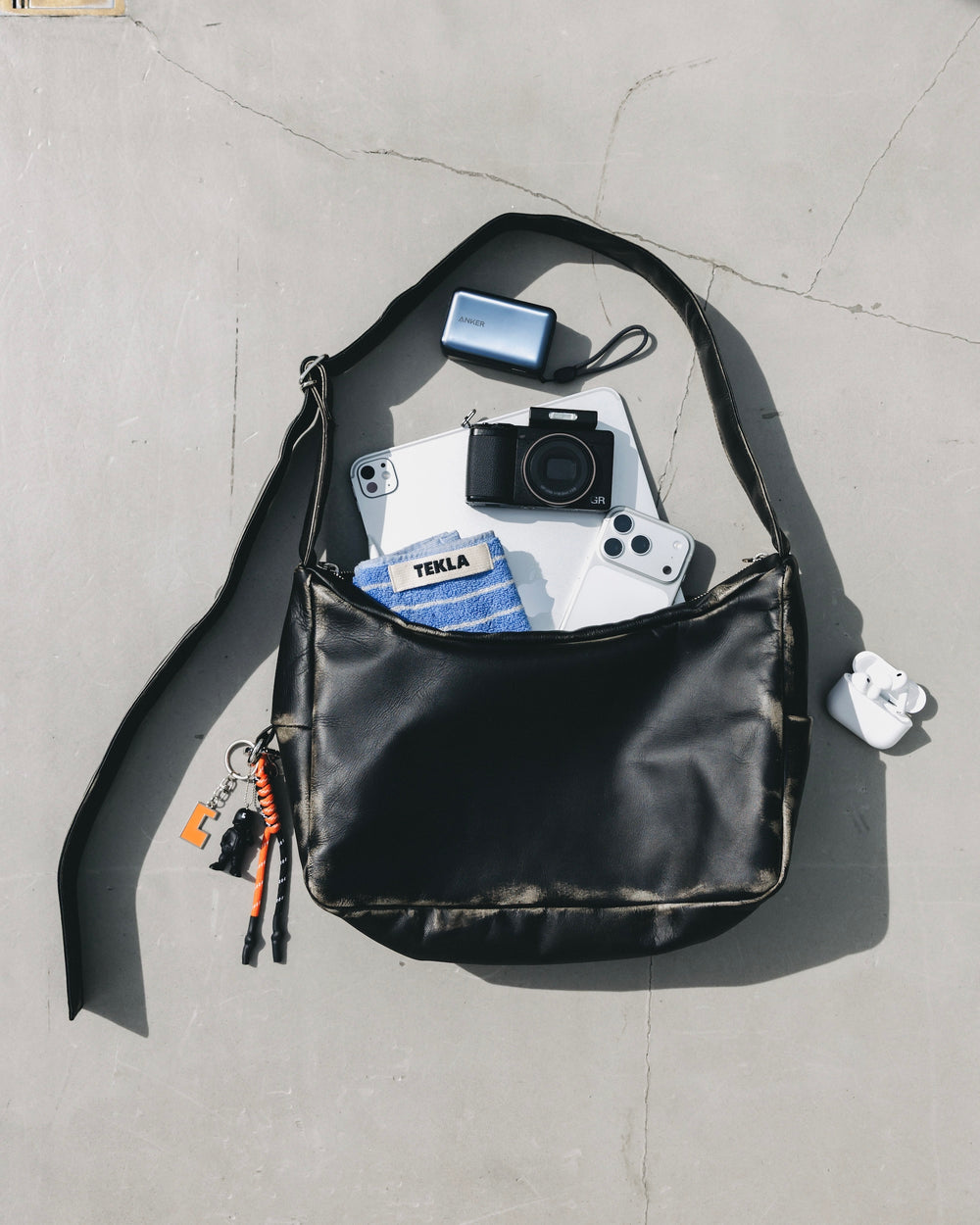 CLESSTE / Vintage Leather Holiday Bag