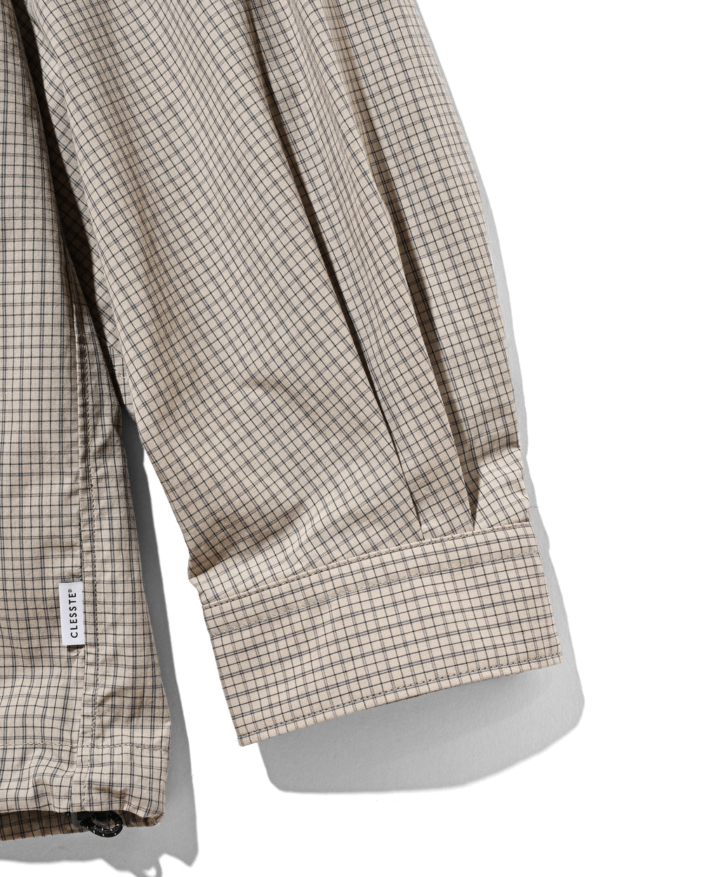 CLESSTE / Mini Plaid L/S Pullover Shirt (Beige)