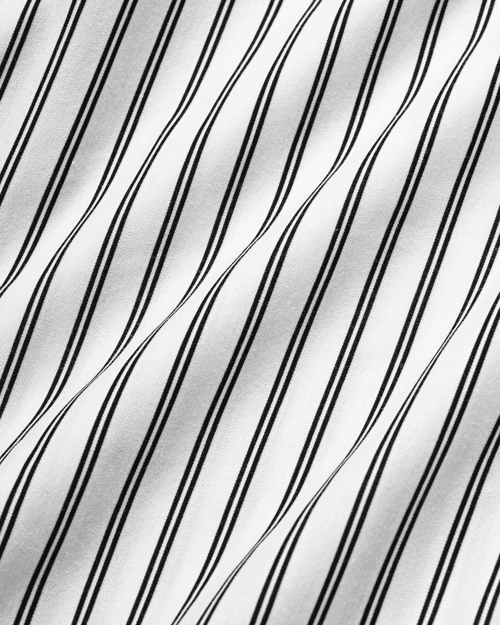 CLESSTE / 46G Knit Everyday L/S Shirt (White Stripe)