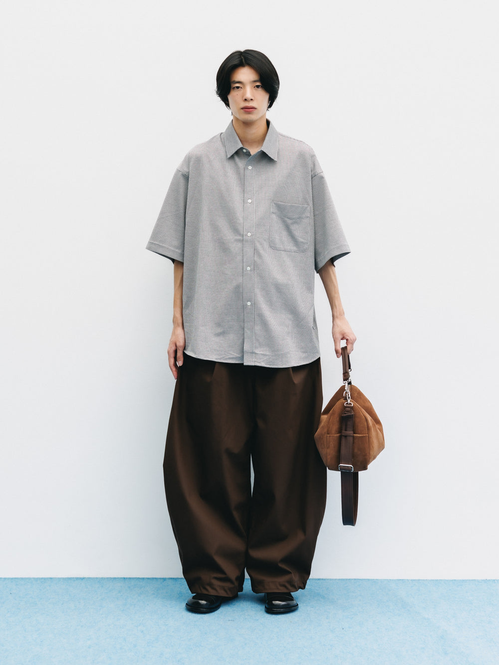 CLESSTE / Suede Day Off Bag (Brown)