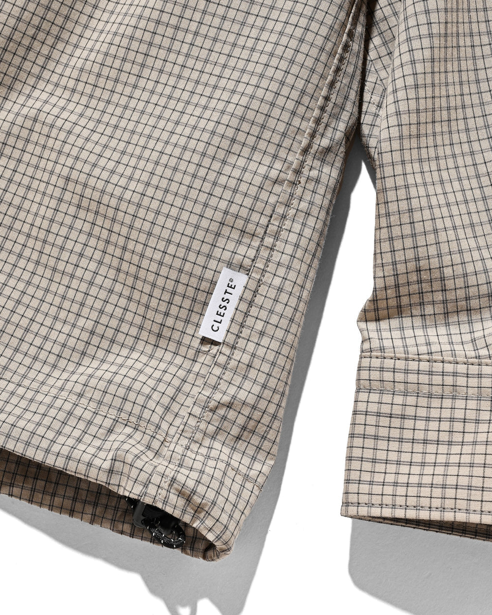 CLESSTE / Mini Plaid L/S Pullover Shirt (Beige)