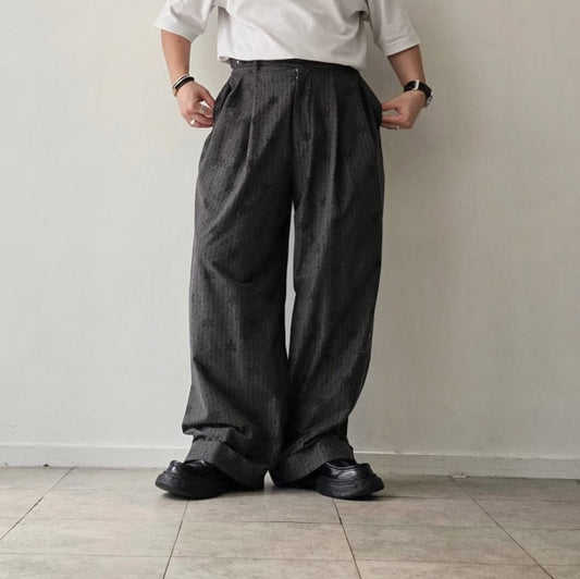 KANEMASA PHIL / 46G Opal Print Gurkha Pants