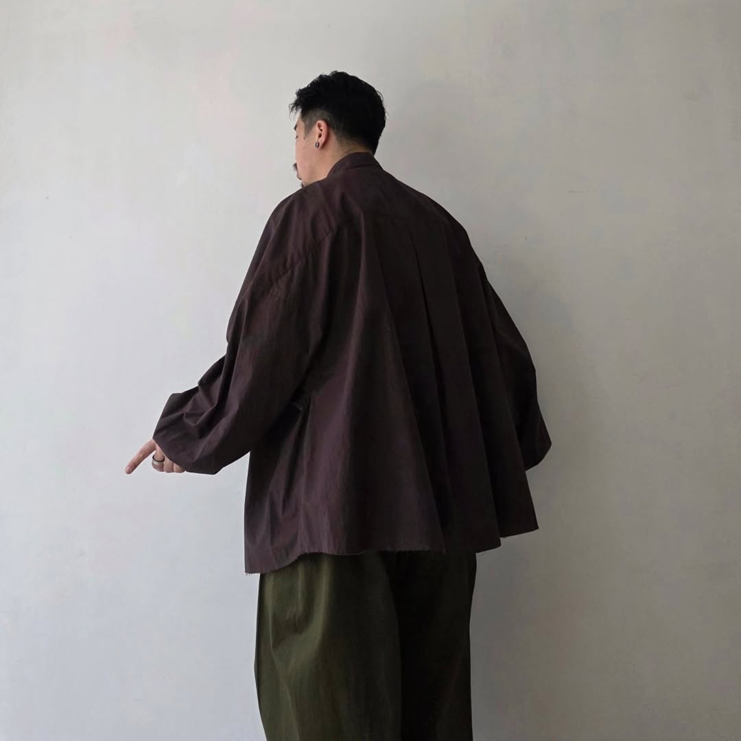 THE JEAN PIERRE / Signature 11XL Shirt(Typewriter)(Dark Choco)