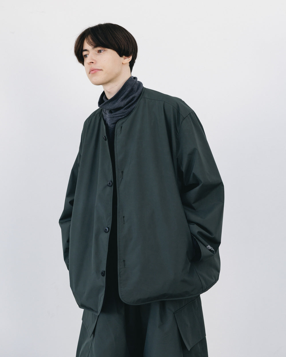 CLESSTE / +Phenix Windstopper ® By Gore-tex Labs City Fishtail Parka With Liner Jacket (Asphalt Gray)