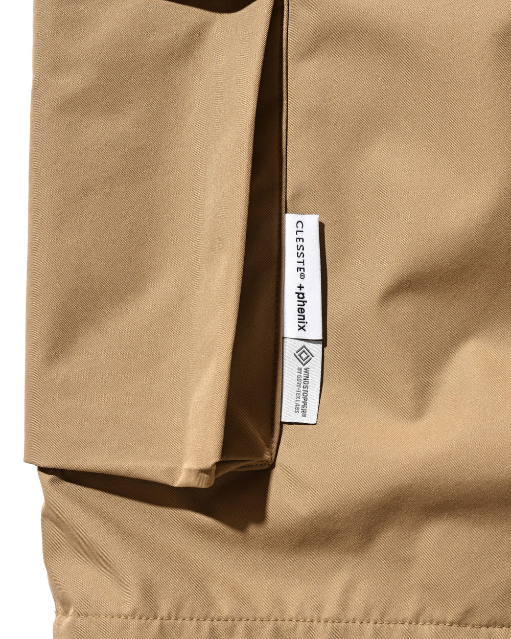 CLESSTE / +Phenix Windstopper ® By Gore-tex Labs City Military Half Pants 001 (Camel Beige)
