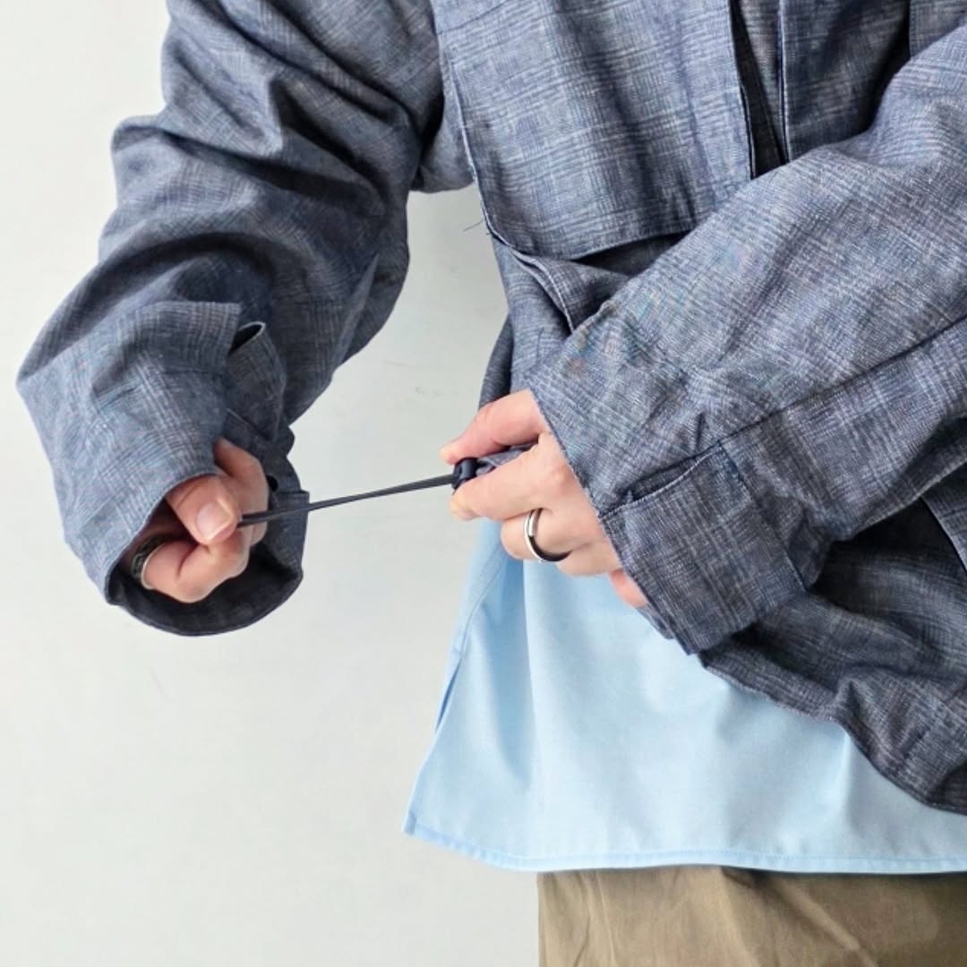 GANDER / Peveril Jacket Navy Check
