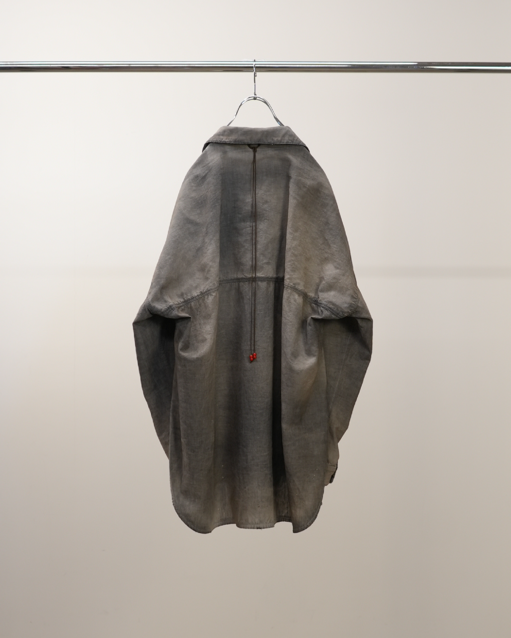 ANCELLM / Aging Chambray Long Shirt