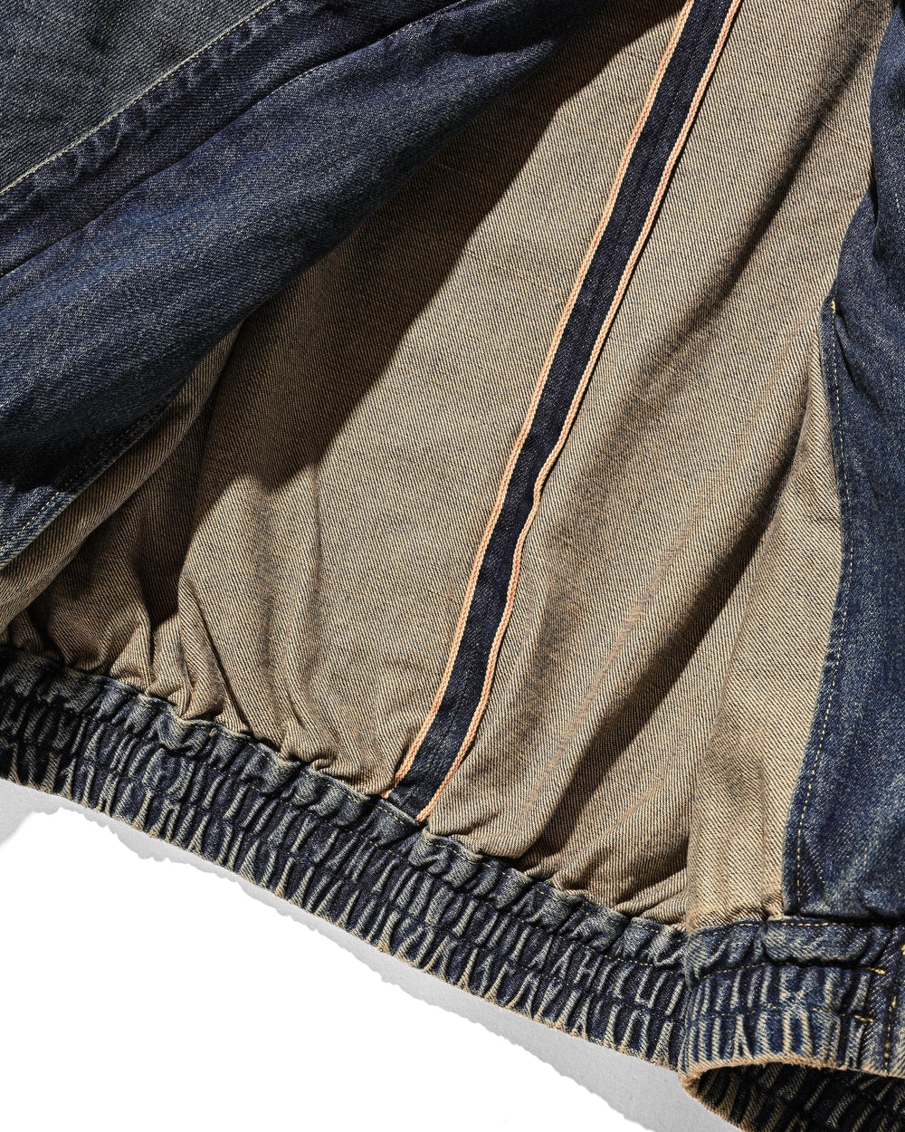 CLESSTE / Vintage Dyed Selvedge Denim City Utility Jacket (Vintage Indigo)