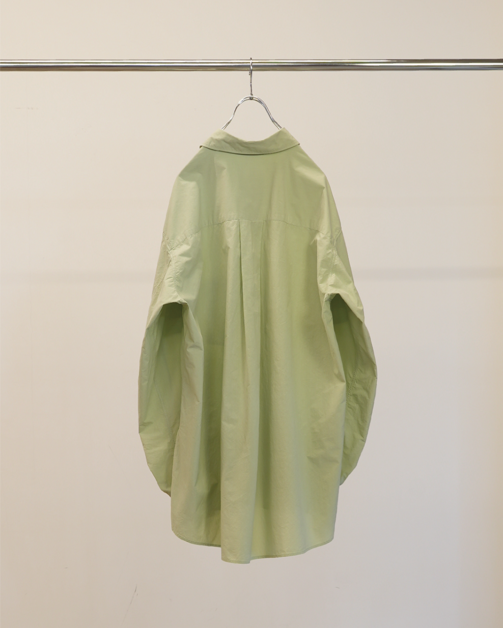 ANCELLM / Shrink Over Shirt (Gray Mint)