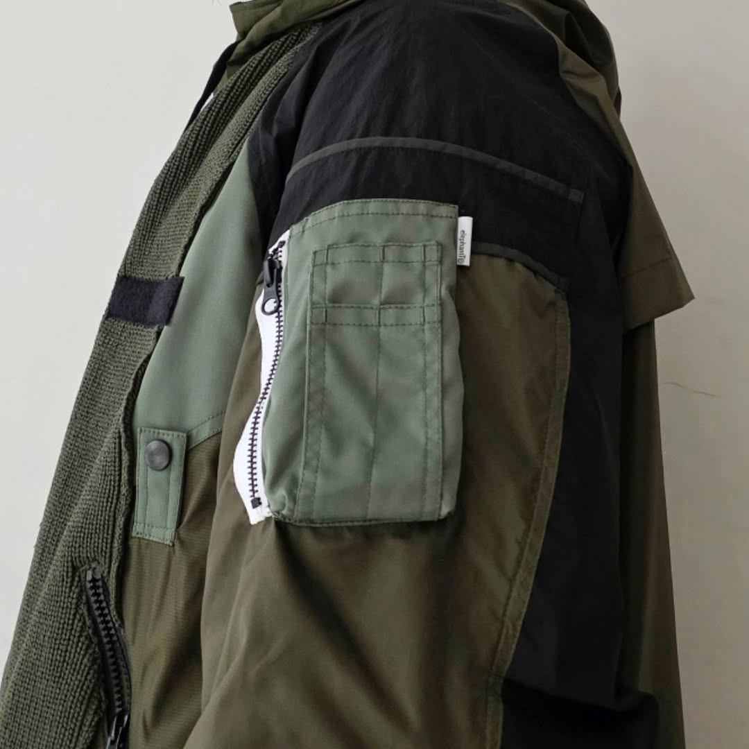 ELEPHANT TRIBAL FABRICS / Chaos Blouson