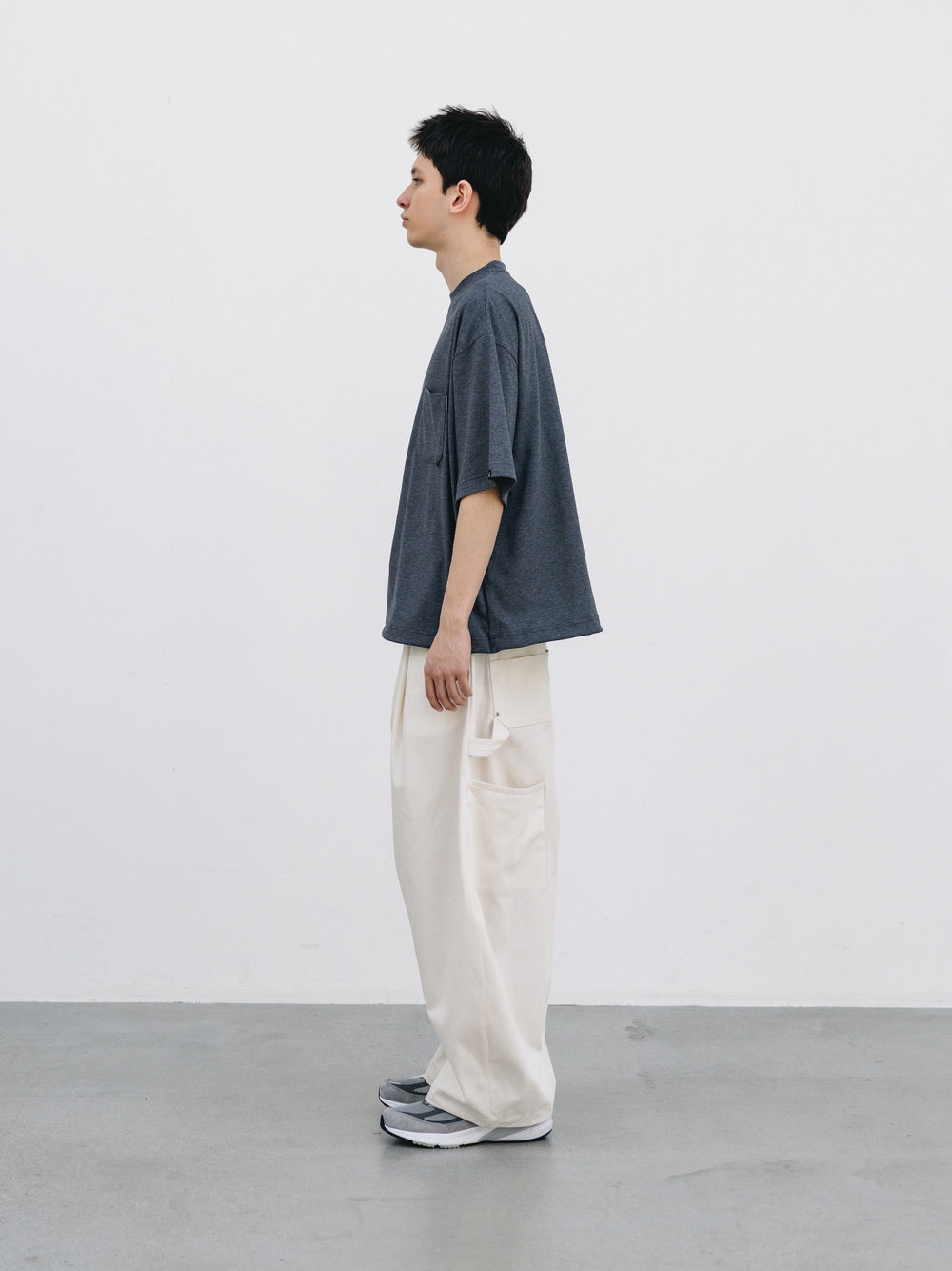 CLESSTE / Tech Pocket S/S T-Shirt (Charcoal)
