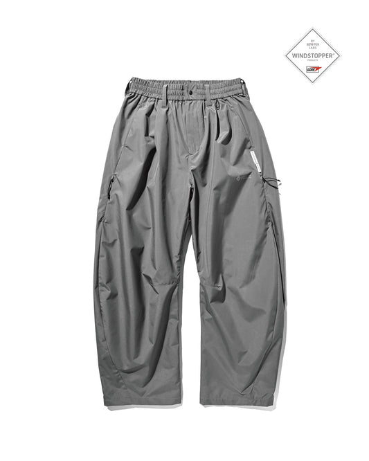 CLESSTE / +Phenix Windstopper ® By Gore-tex Labs City Barrel Leg Pants (Charcoal Gray)