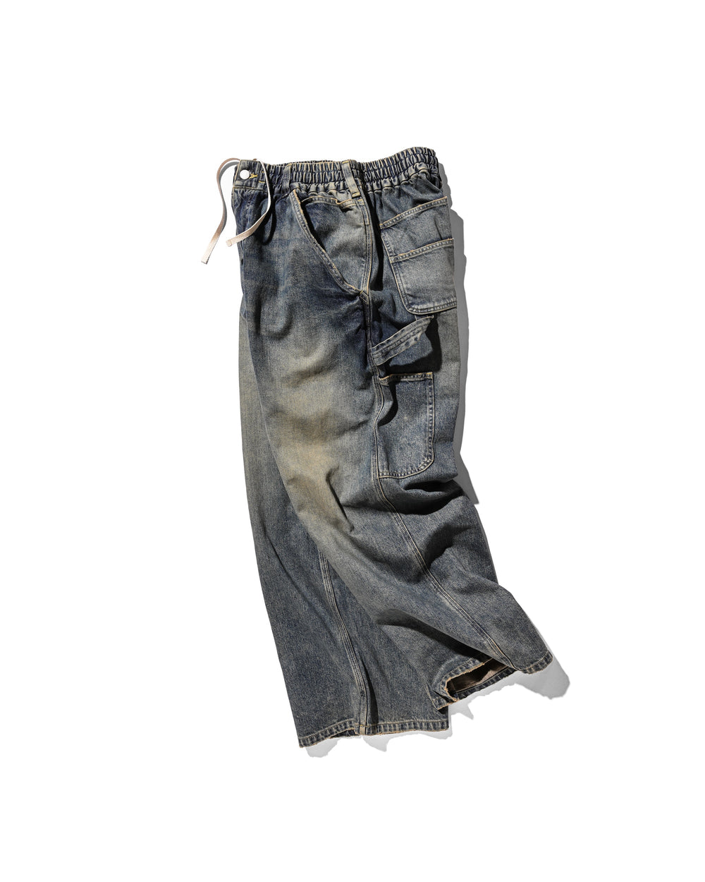 CLESSTE / Vintage Dyed Selvedge Denim Worker Pants (Vintage Indigo)