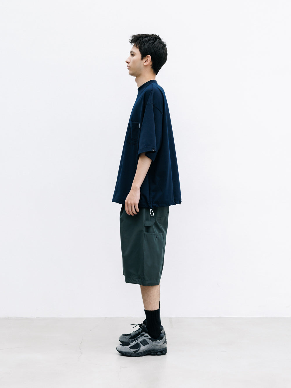 CLESSTE / Tech Pocket S/S T-Shirt (Navy)