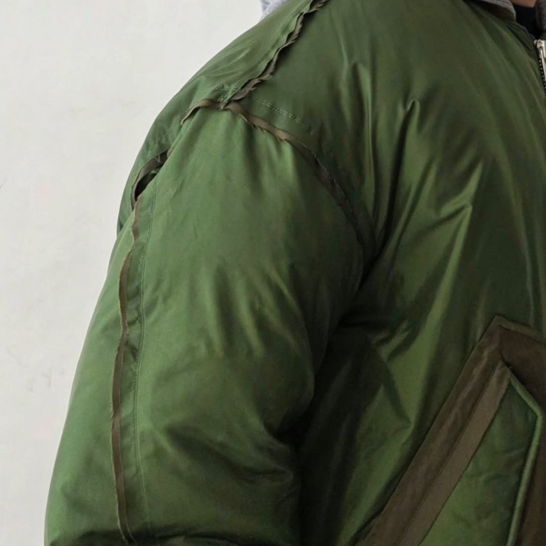 DISCOVERED / Devils Ear Hoodie Down MA-1