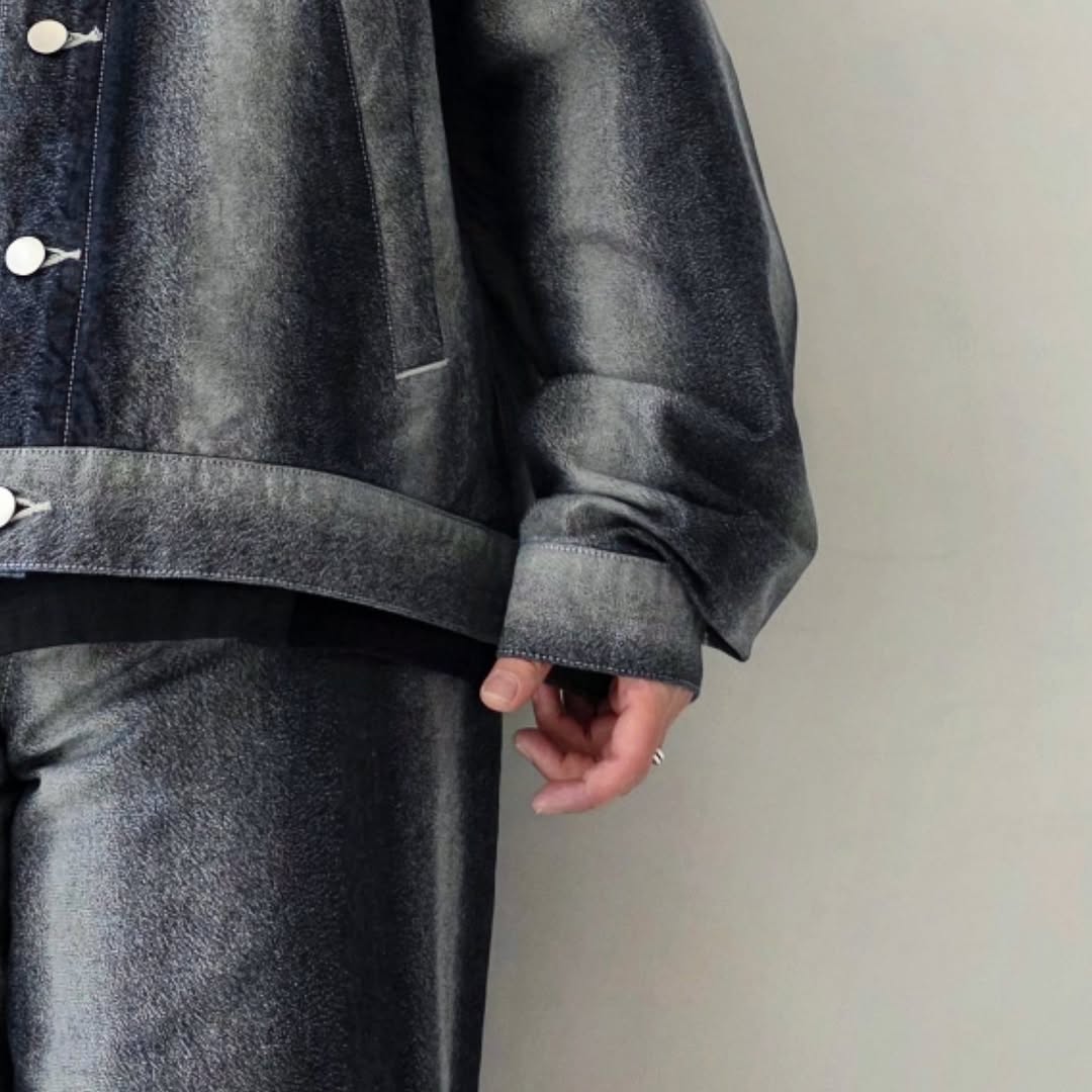 REVERBERATE / Gradation Denim Jacket (Indigo)
