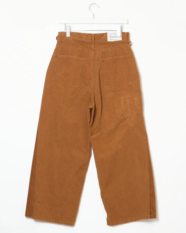 DISCOVERED / Corduroy Repair Pants (Brown)