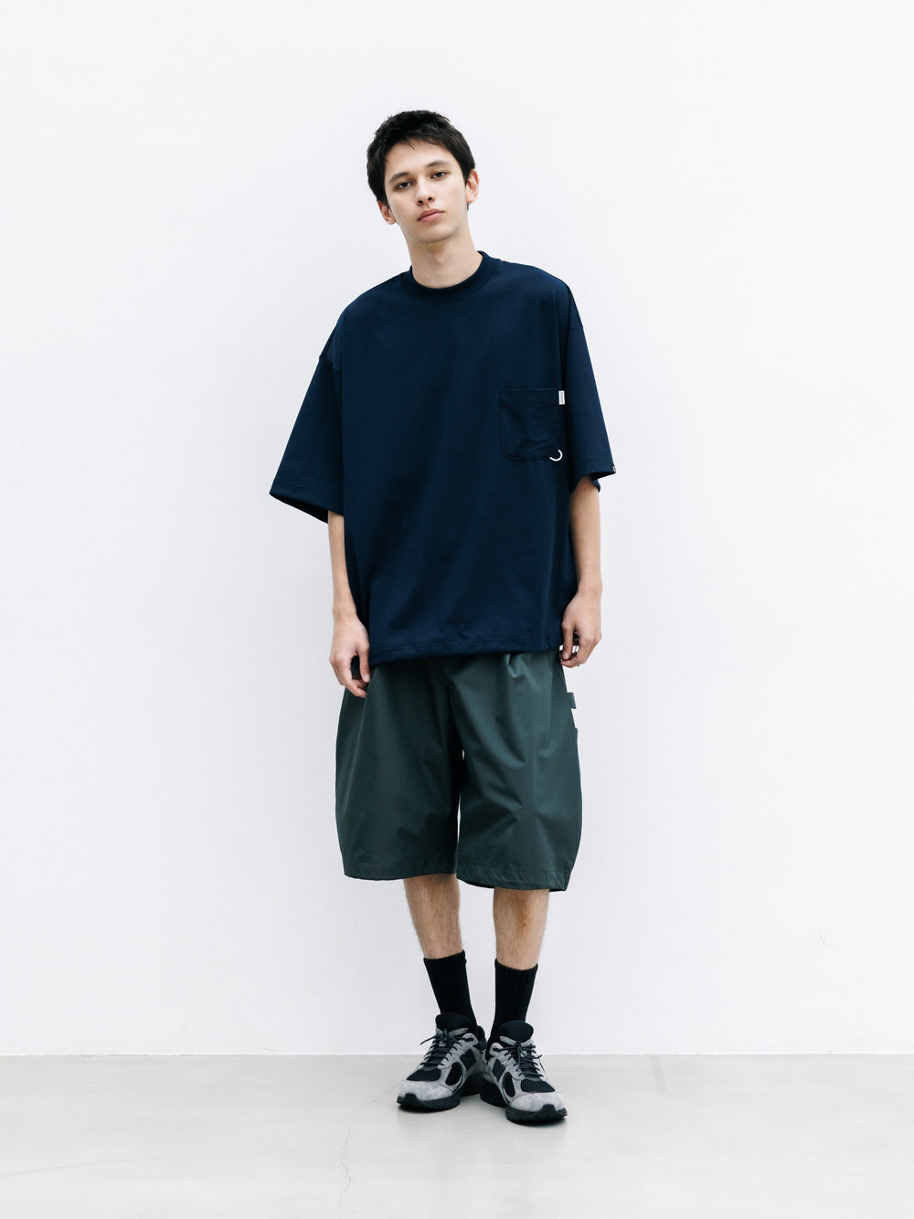 CLESSTE / Tech Pocket S/S T-Shirt (Navy)