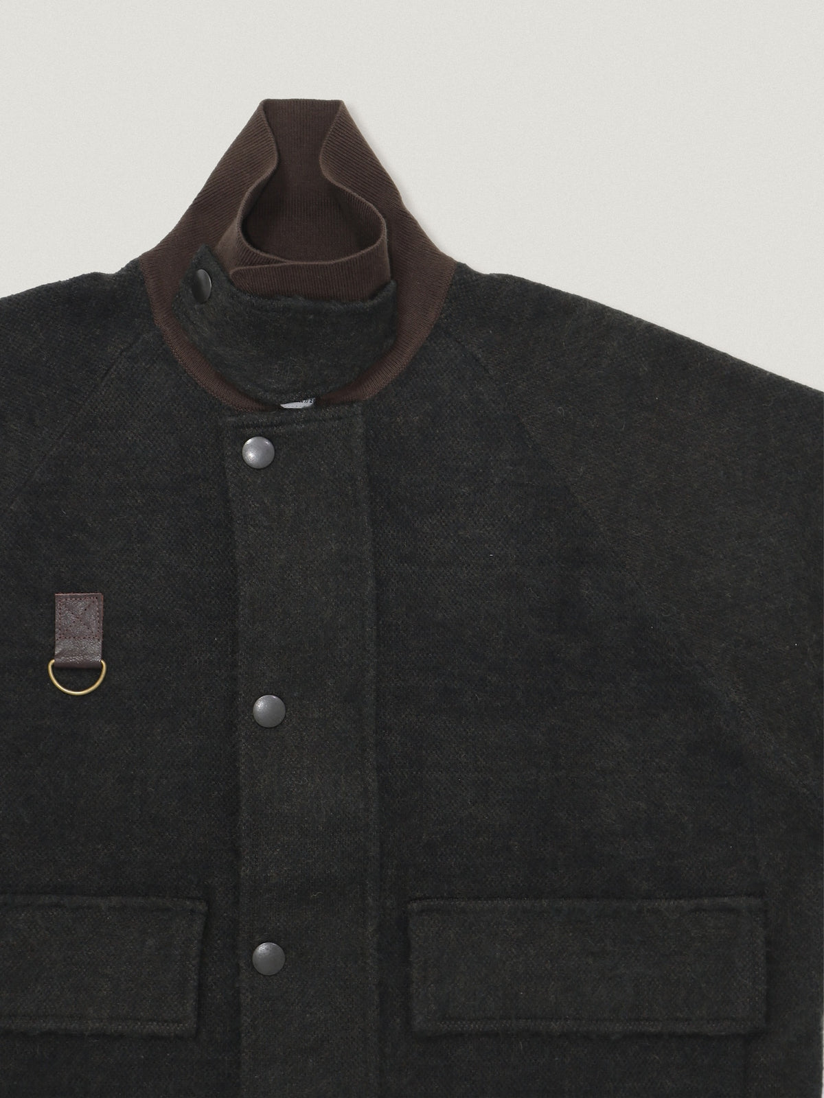 ELEPHANT TRIBAL FABRICS / Hunting Knit Shirt (Black)