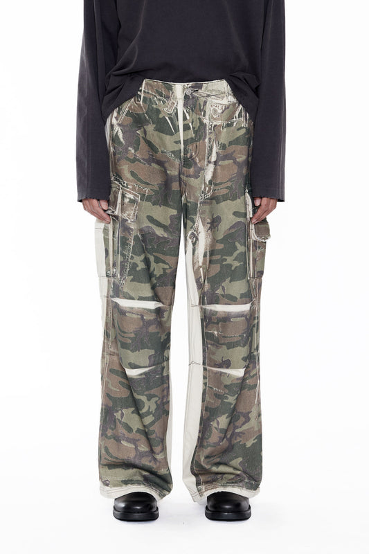CODA / Offset Camo Dropped Cargo Jeans