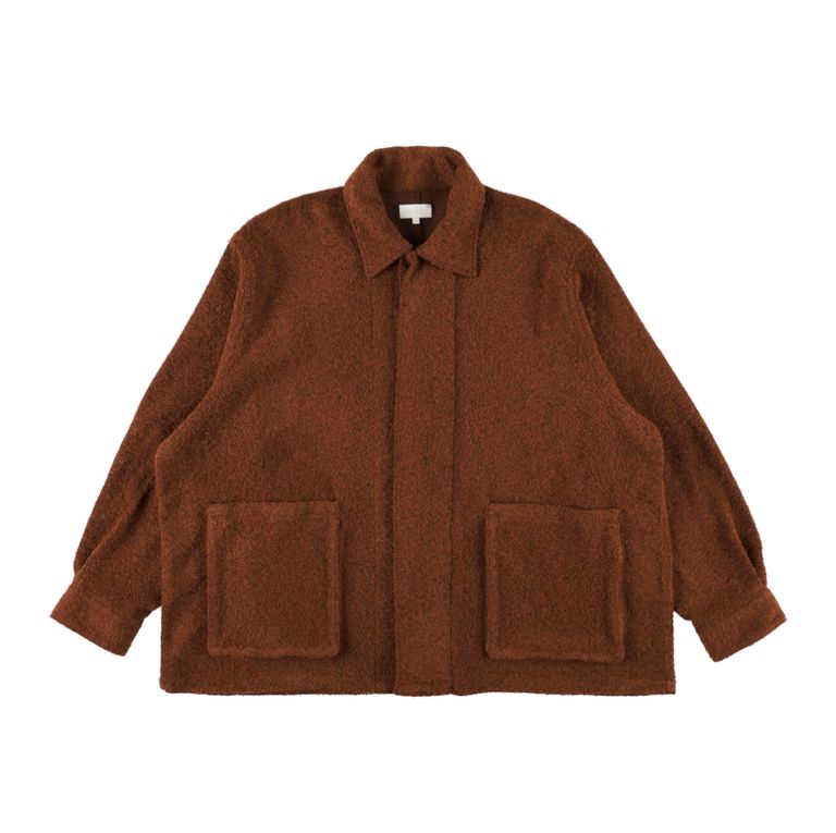 KANEMASA PHIL / 8G×32G Shirts Blouson (Chestnut Brown)