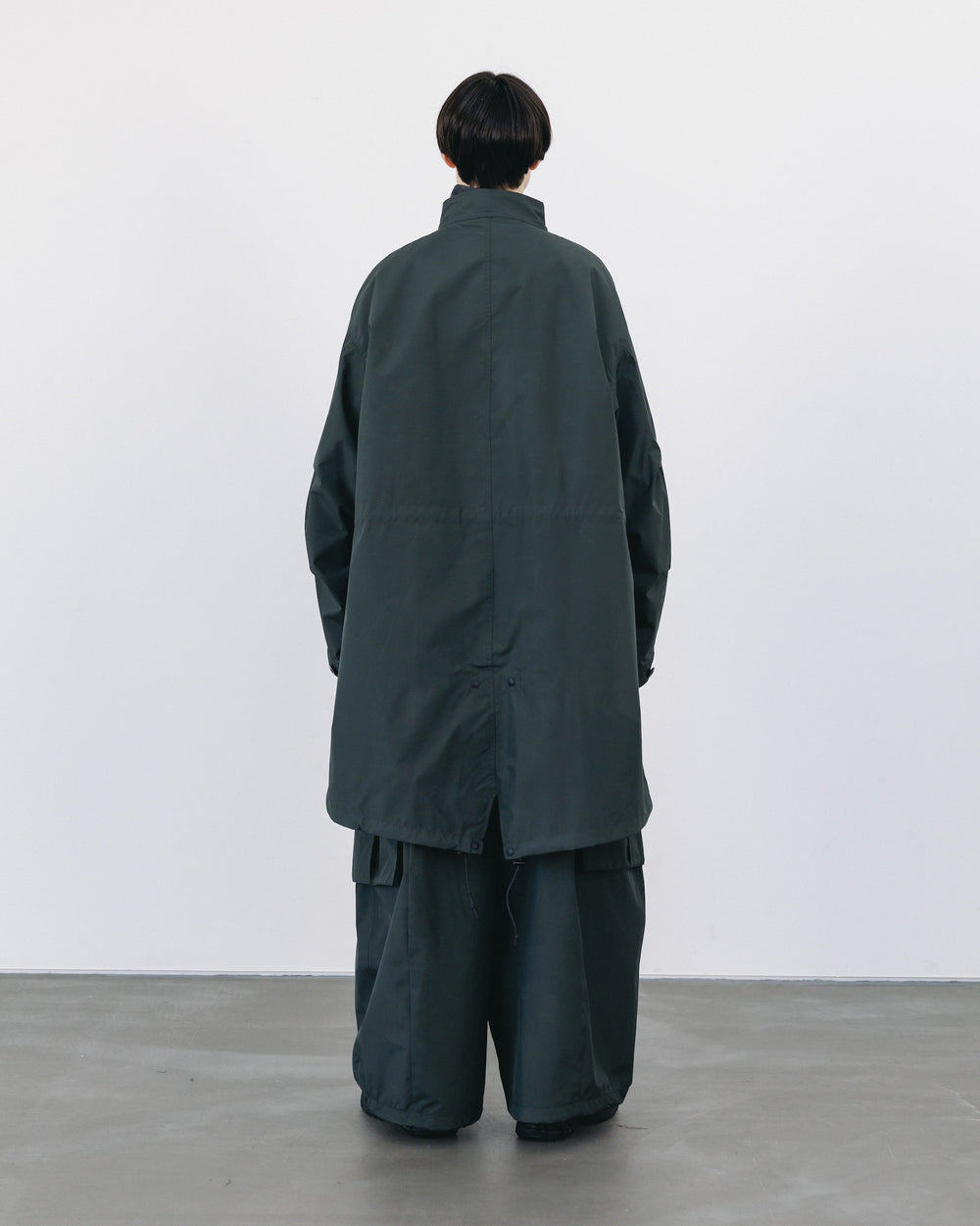 CLESSTE / +Phenix Windstopper ® By Gore-tex Labs City Fishtail Parka With Liner Jacket (Asphalt Gray)